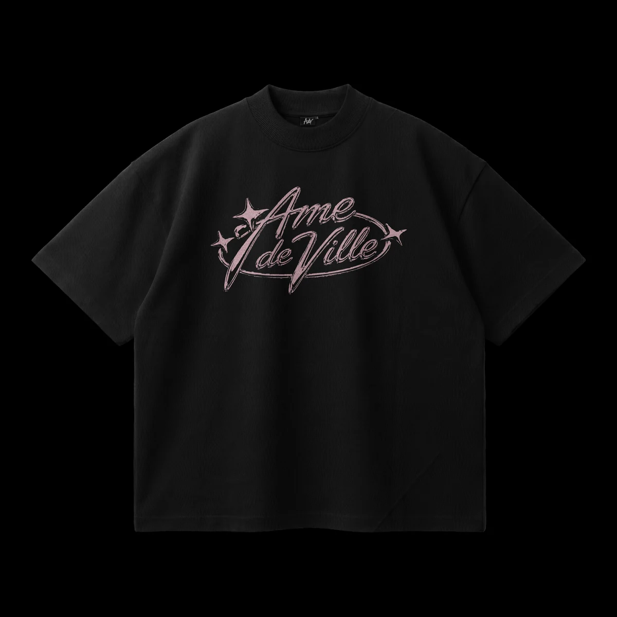 T-Shirt Boxy — Noir